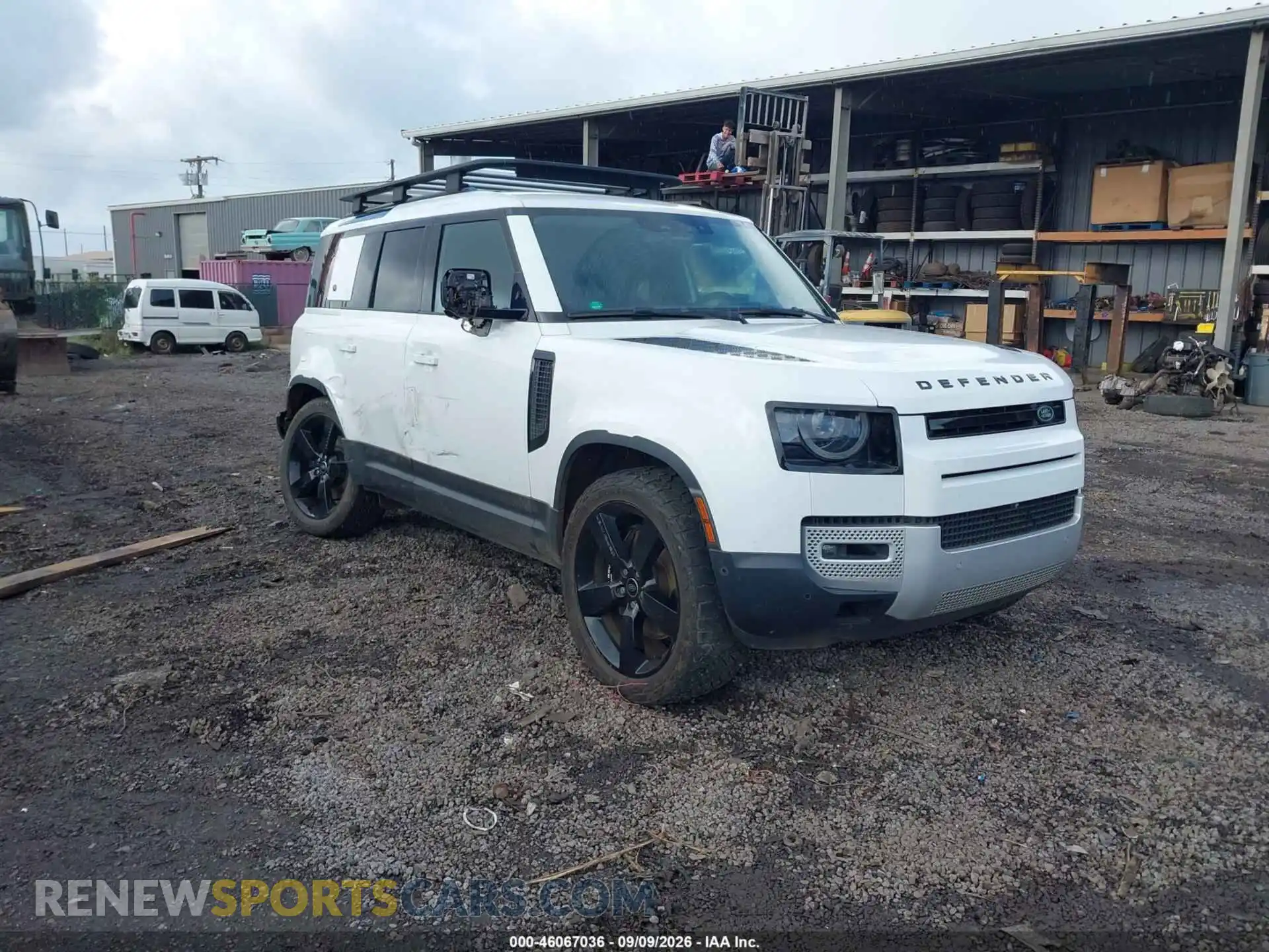 1 Photograph of a damaged car SALEPEEU8P2139049 LAND ROVER DEFENDER 2023