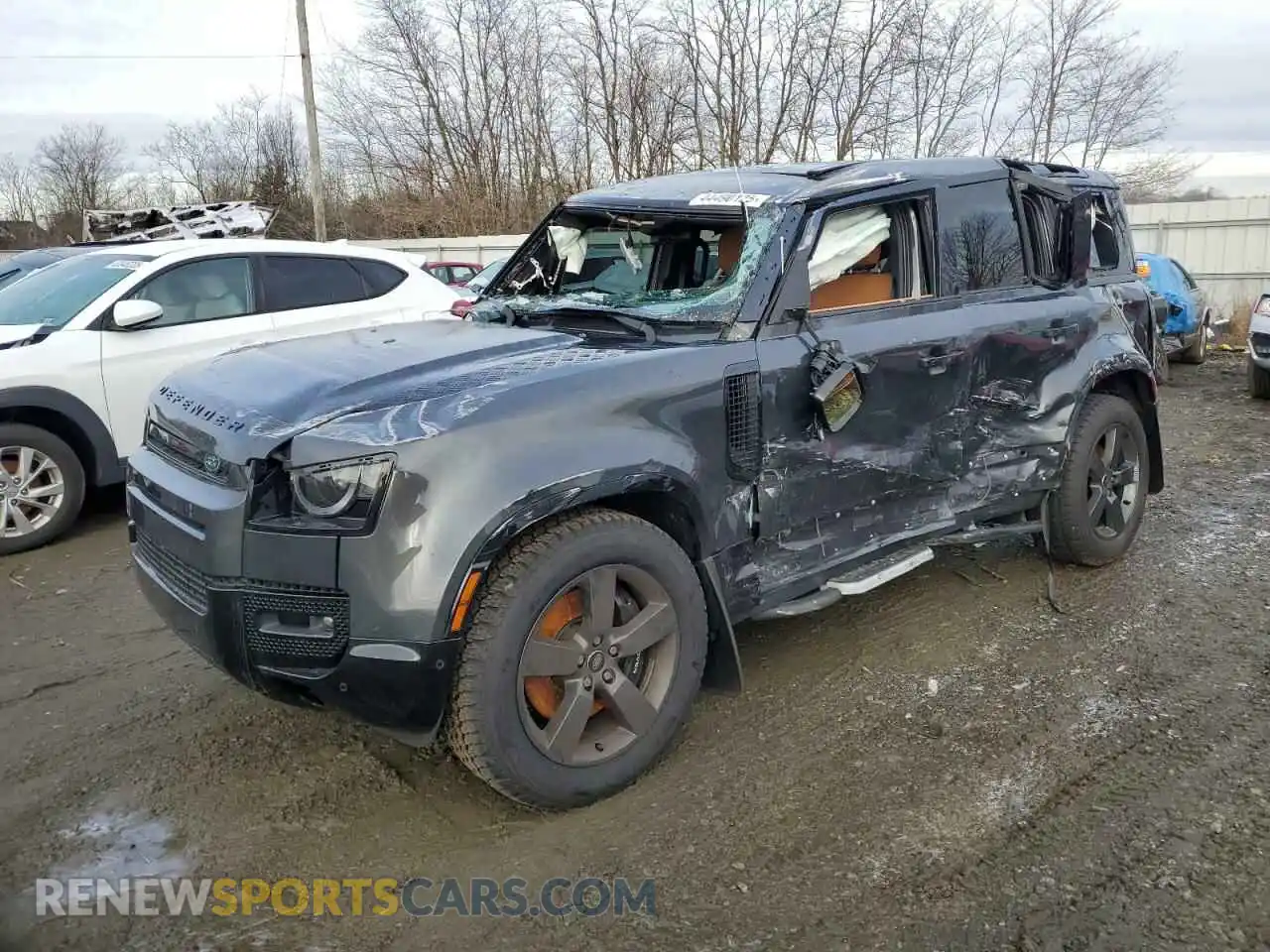 1 Photograph of a damaged car SALEWEEE9P2204485 LAND ROVER DEFENDER 2023