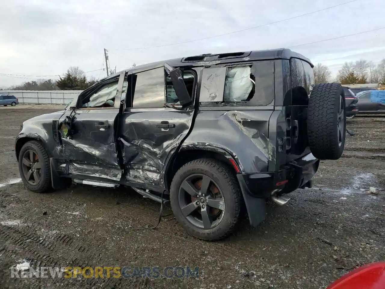 2 Photograph of a damaged car SALEWEEE9P2204485 LAND ROVER DEFENDER 2023