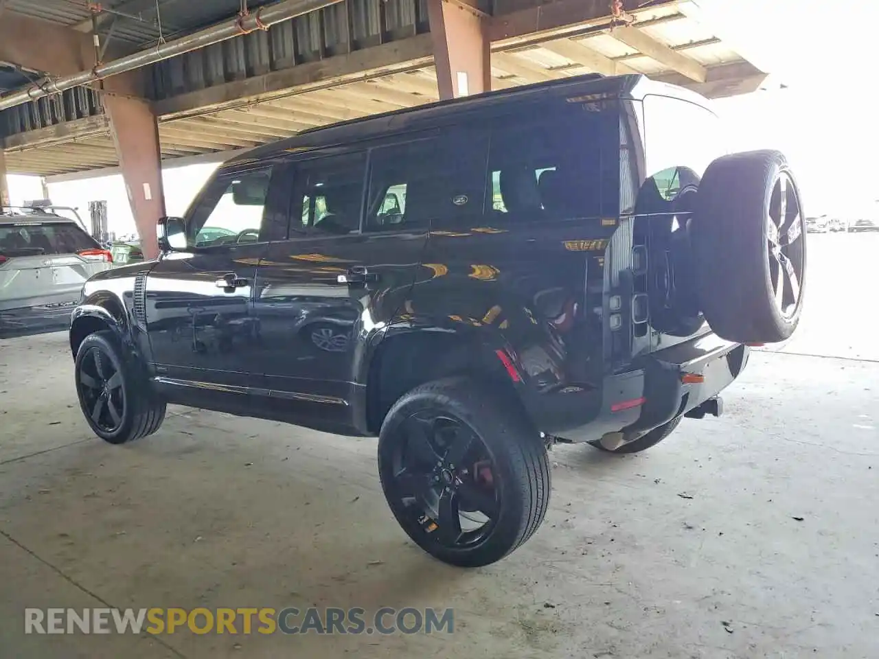 2 Photograph of a damaged car SALEXEEU3P2132722 LAND ROVER DEFENDER 2023