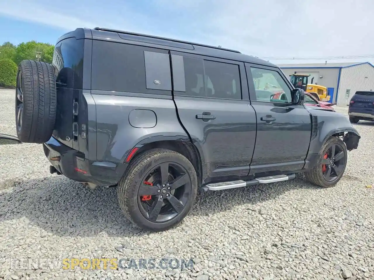 3 Photograph of a damaged car SALEXEEU5P2148307 LAND ROVER DEFENDER 2023