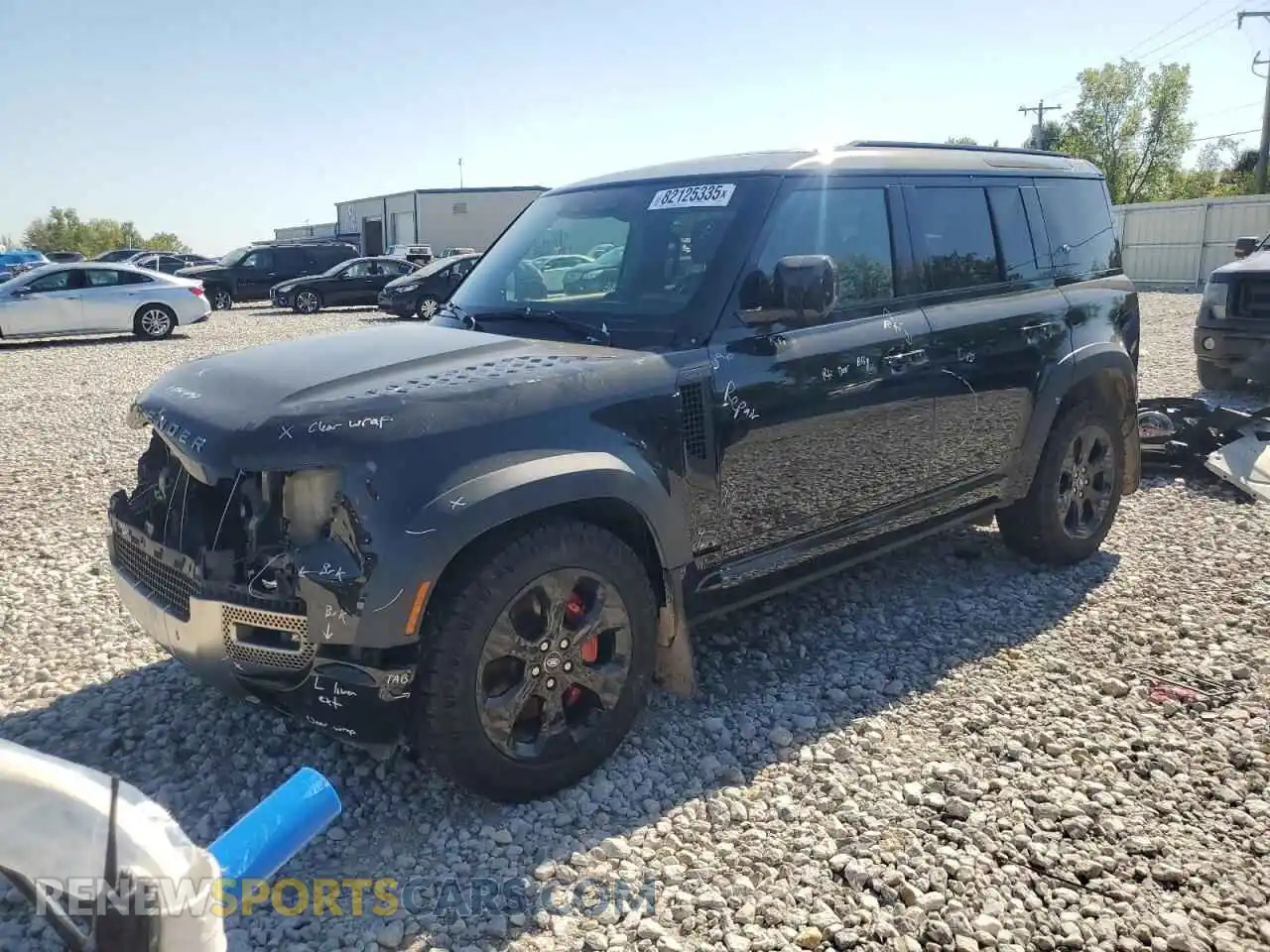 1 Photograph of a damaged car SALEXEEU6P2132195 LAND ROVER DEFENDER 2023