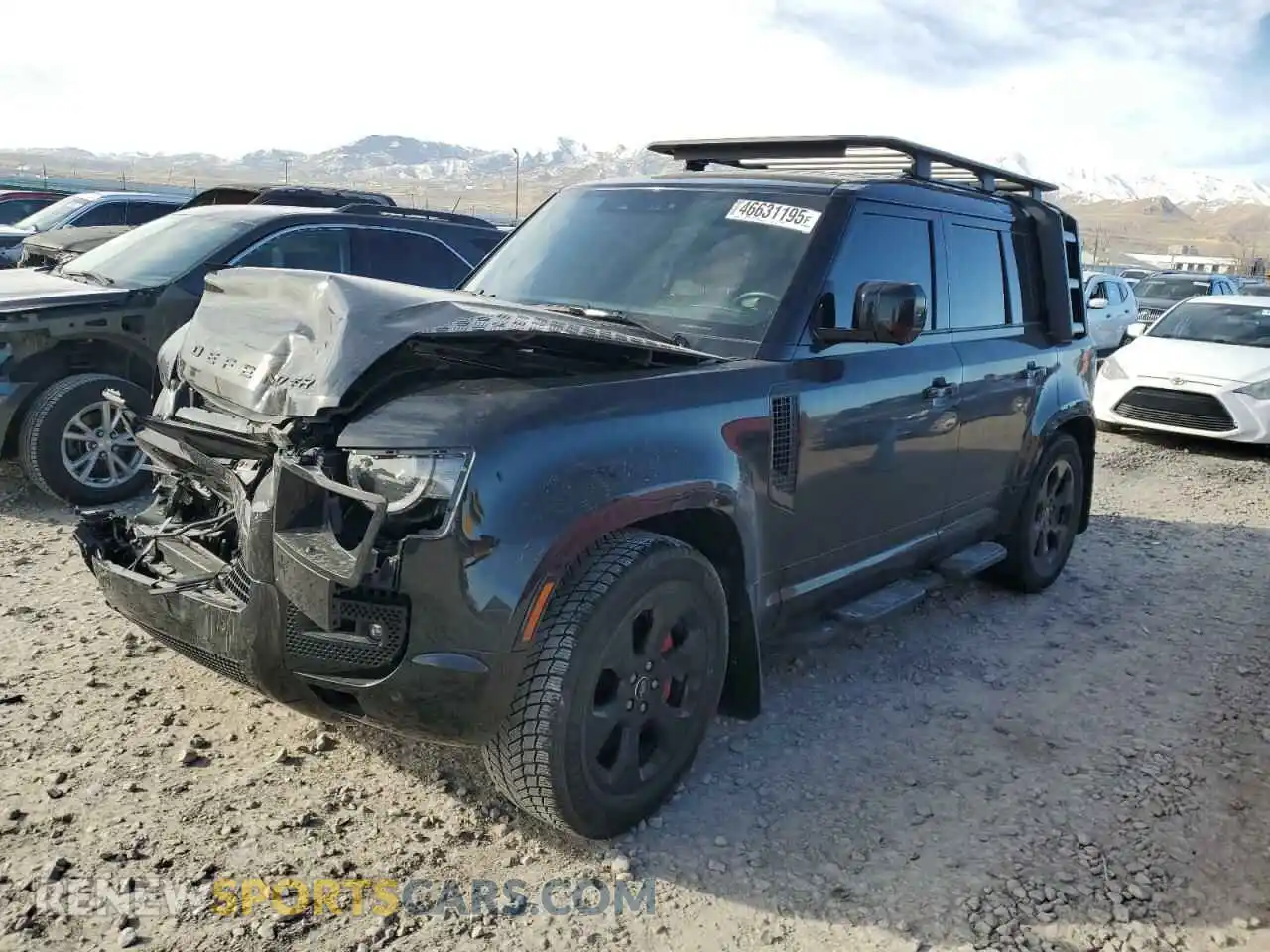 1 Photograph of a damaged car SALEXEEU6P2135372 LAND ROVER DEFENDER 2023