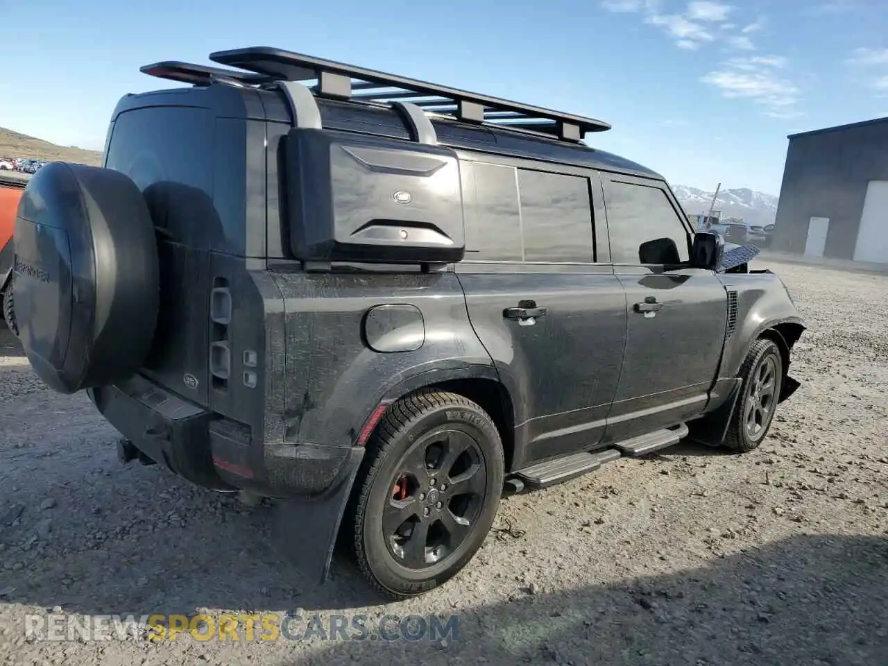 3 Photograph of a damaged car SALEXEEU6P2135372 LAND ROVER DEFENDER 2023