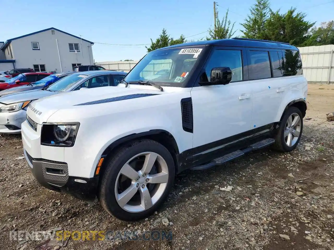 1 Фотография поврежденного автомобиля SALE2EEUXR2317044 LAND ROVER DEFENDER 2024