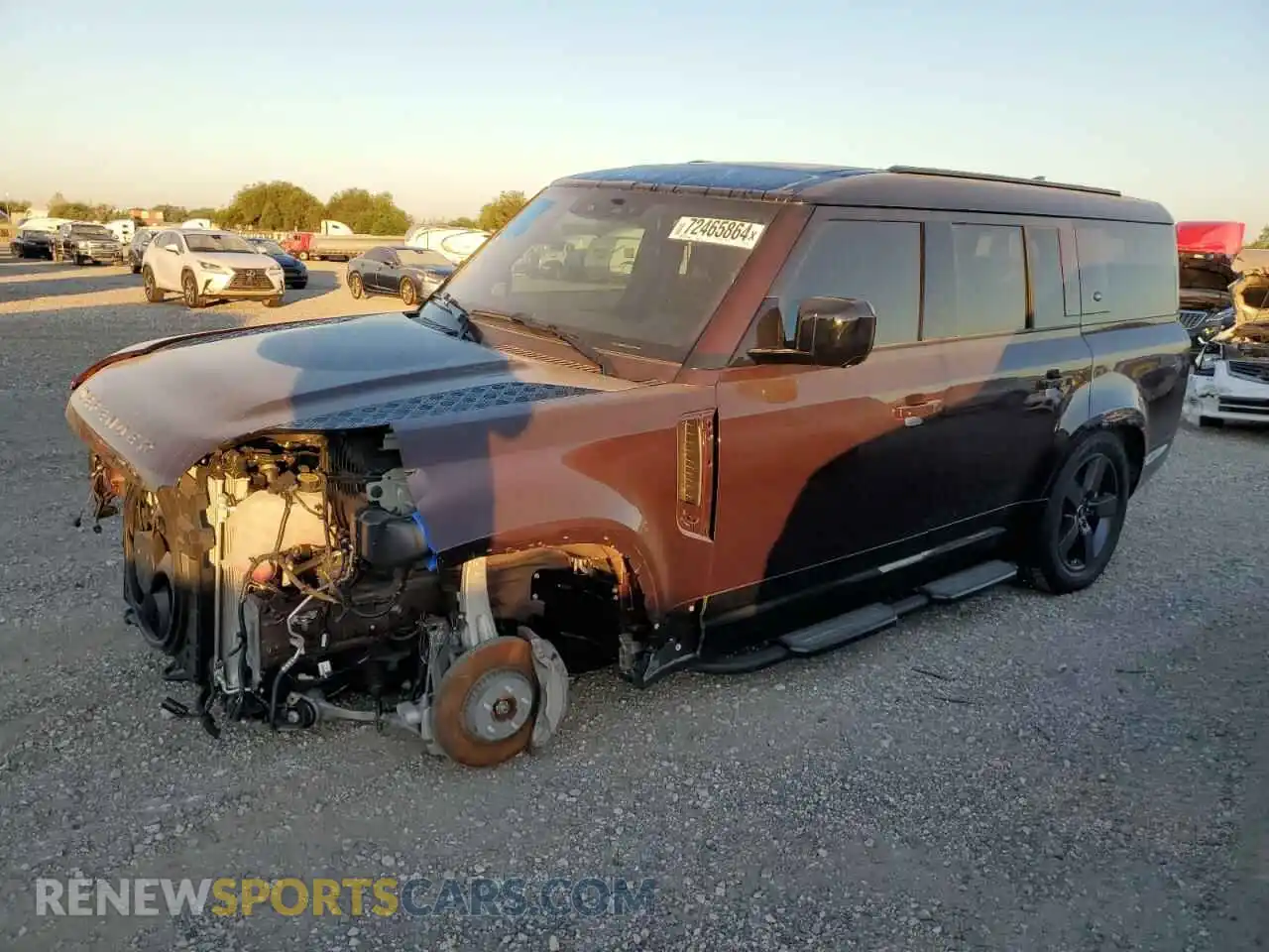 1 Photograph of a damaged car SALE2FEUXR2310567 LAND ROVER DEFENDER 2024