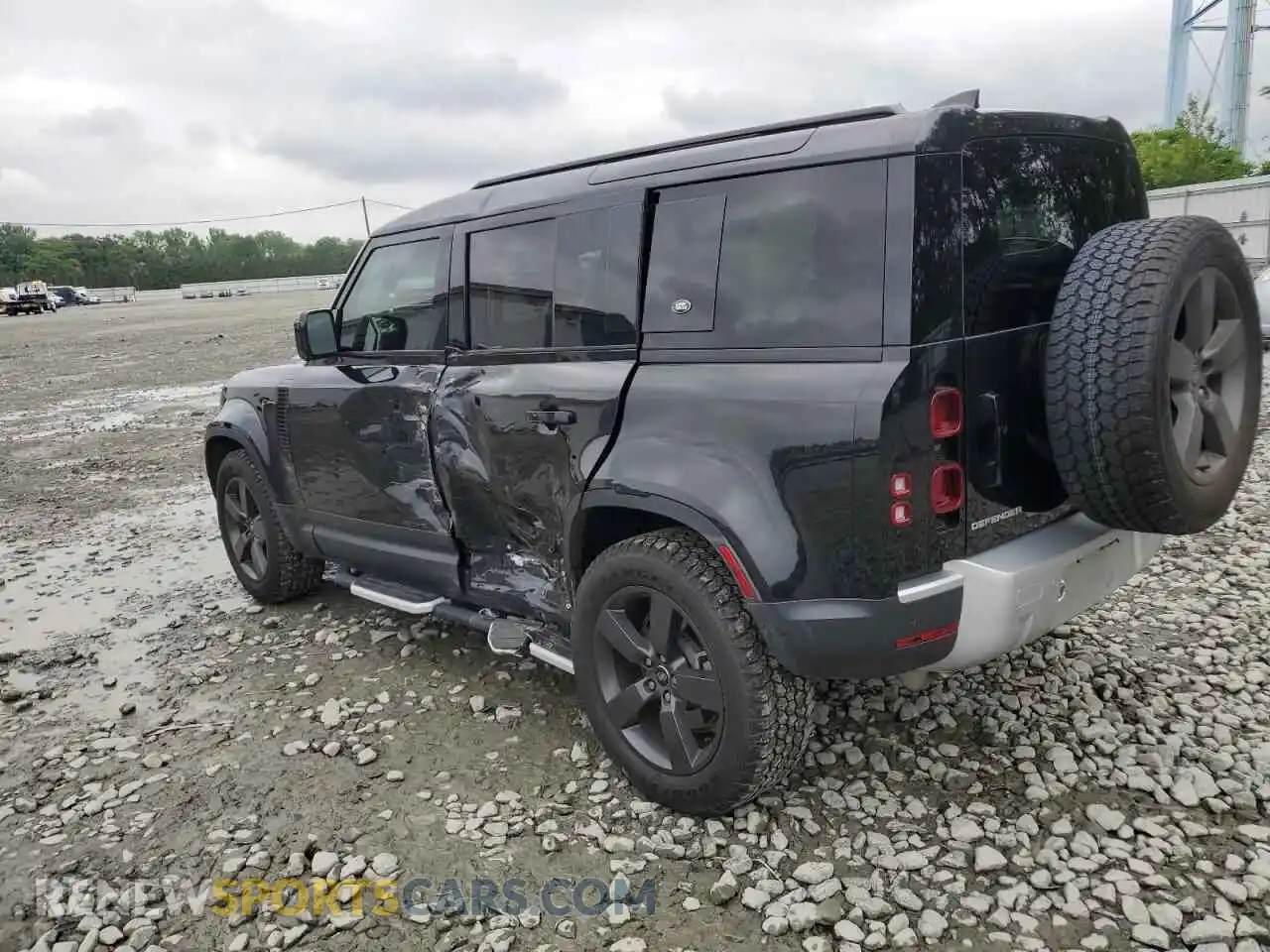 2 Photograph of a damaged car SALEJ7EU0R2304012 LAND ROVER DEFENDER 2024