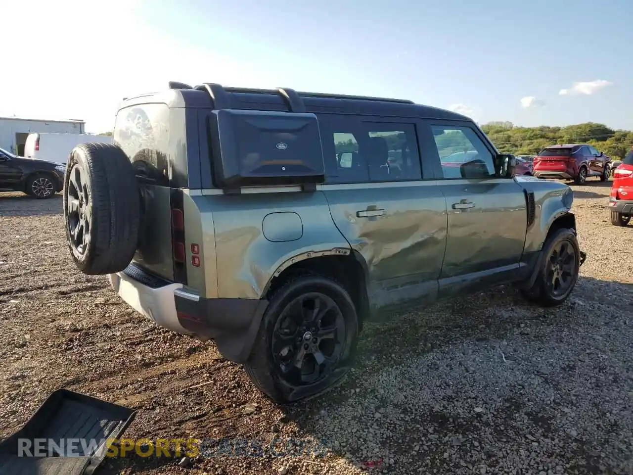 3 Photograph of a damaged car SALEJ7EX0R2253234 LAND ROVER DEFENDER 2024
