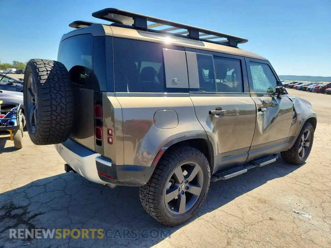 3 Photograph of a damaged car SALEJ7EX3R2284574 LAND ROVER DEFENDER 2024