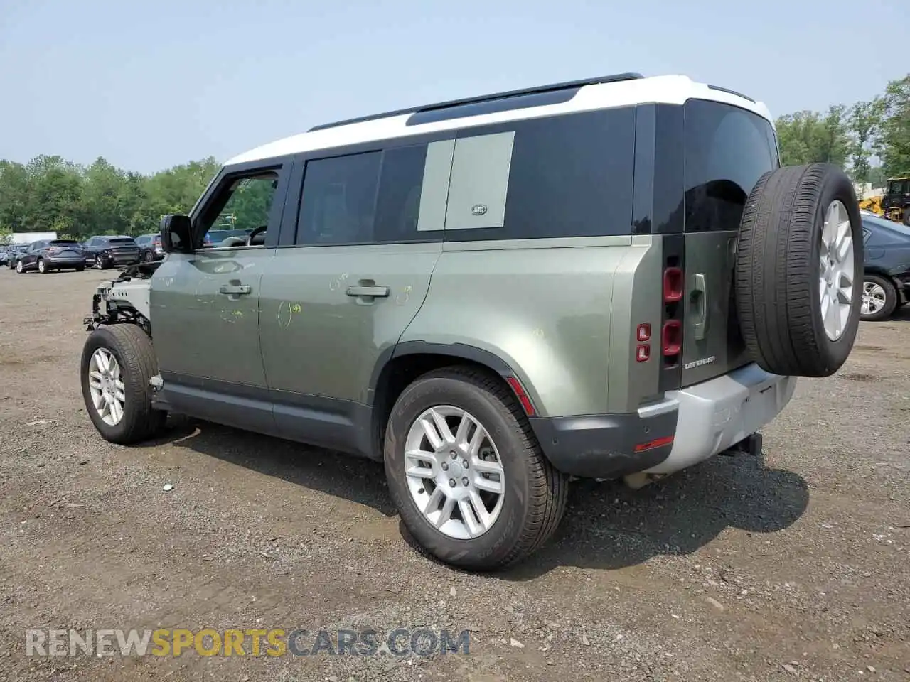 2 Photograph of a damaged car SALEJ7EX6R2277957 LAND ROVER DEFENDER 2024