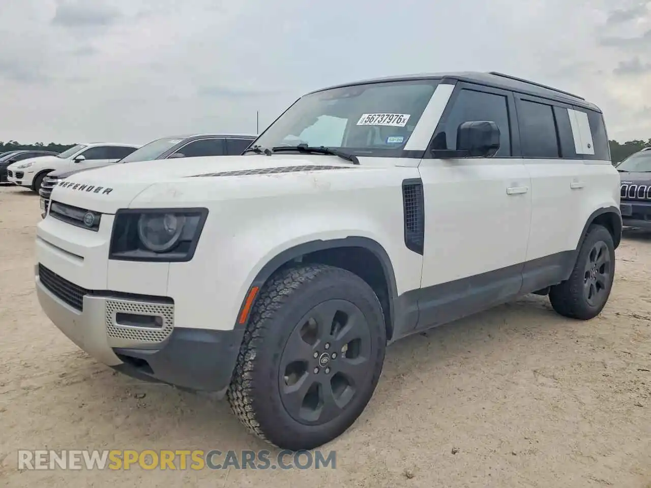 1 Фотография поврежденного автомобиля SALEJEEX0R2349613 LAND ROVER DEFENDER 2024