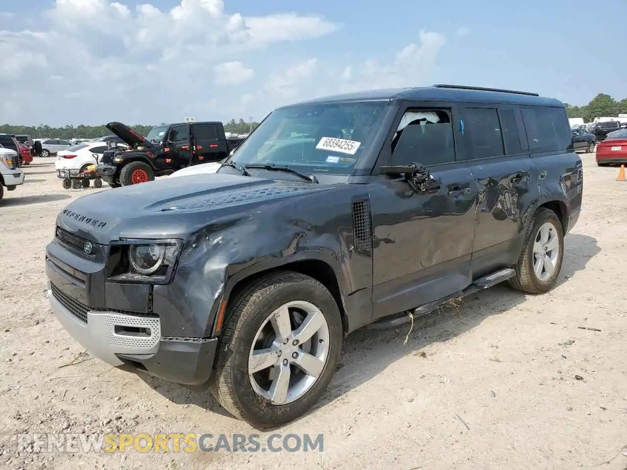 1 Photograph of a damaged car SALEJFFU1R2342826 LAND ROVER DEFENDER 2024