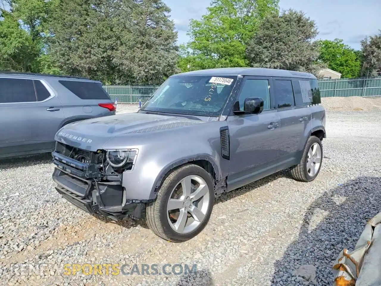 1 Photograph of a damaged car SALEPEFE2R2308332 LAND ROVER DEFENDER 2024