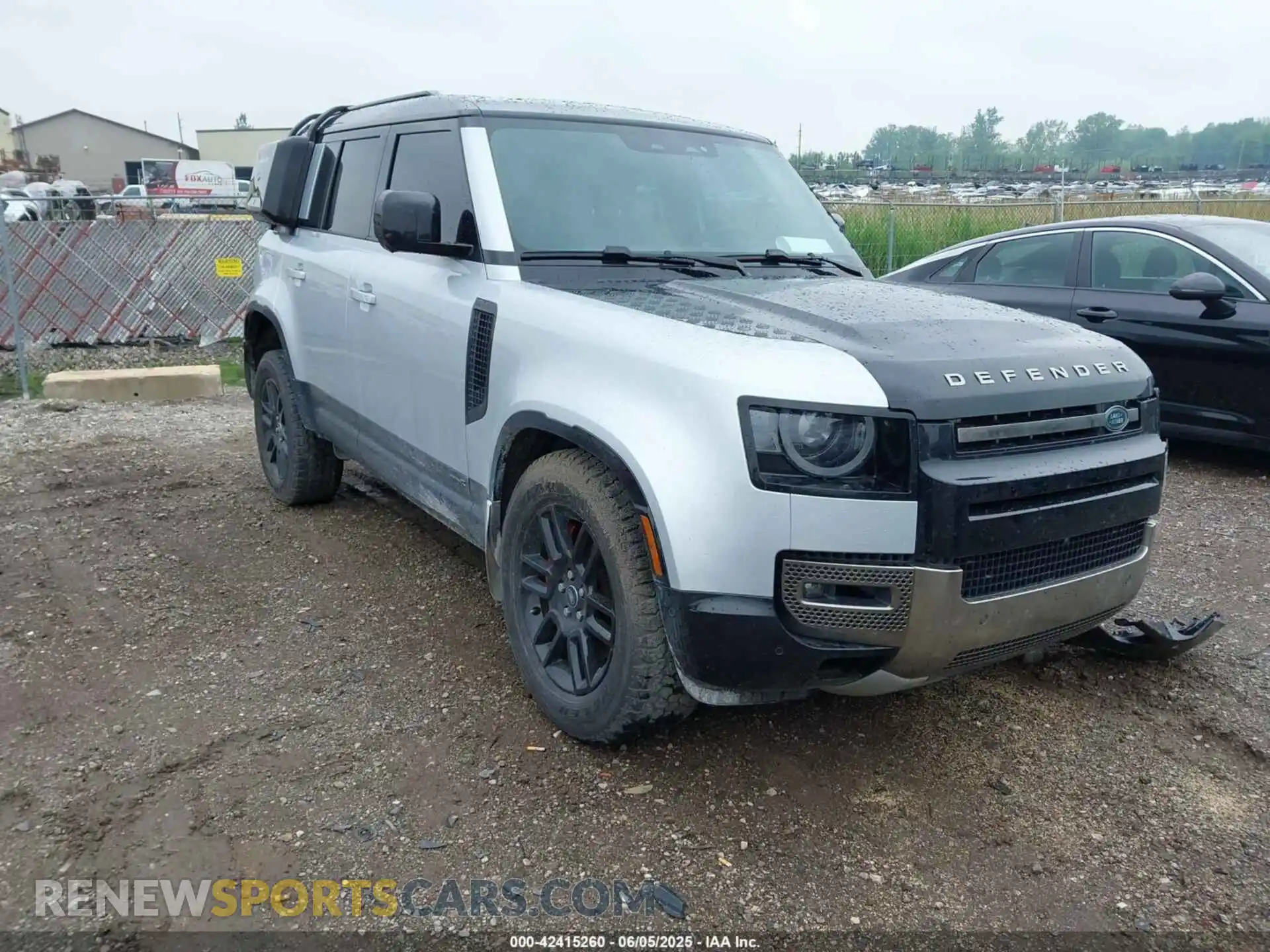 1 Photograph of a damaged car SALEX7EU3R2271831 LAND ROVER DEFENDER 2024