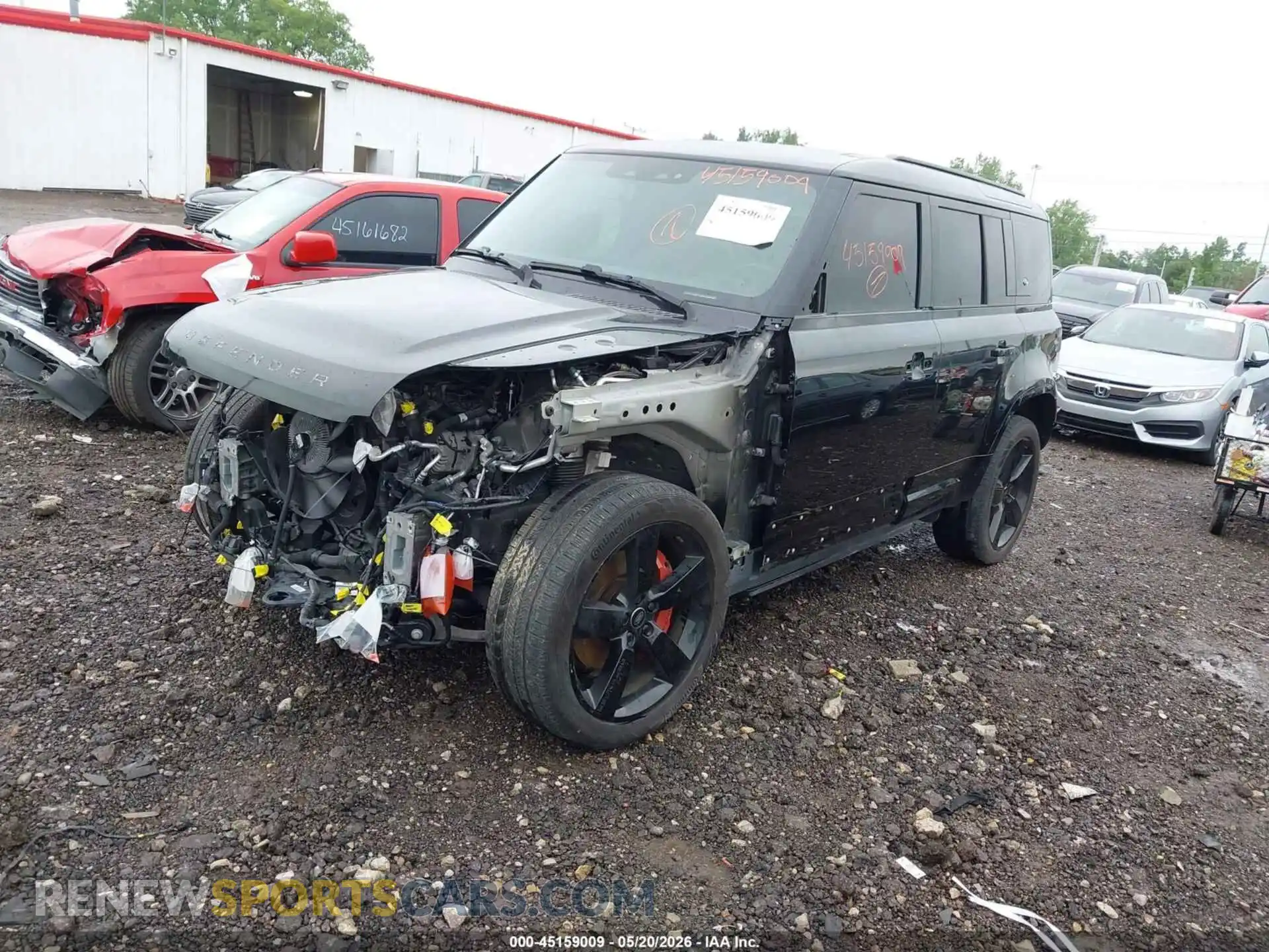 2 Photograph of a damaged car SALEXEEU6R2260987 LAND ROVER DEFENDER 2024