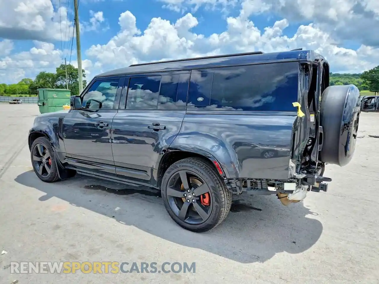 2 Photograph of a damaged car SALEXFEU6R2294885 LAND ROVER DEFENDER 2024