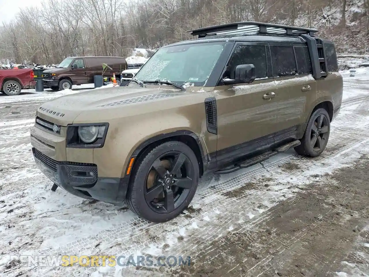 1 Photograph of a damaged car SALE2FEU6S2440237 LAND ROVER DEFENDER 2025