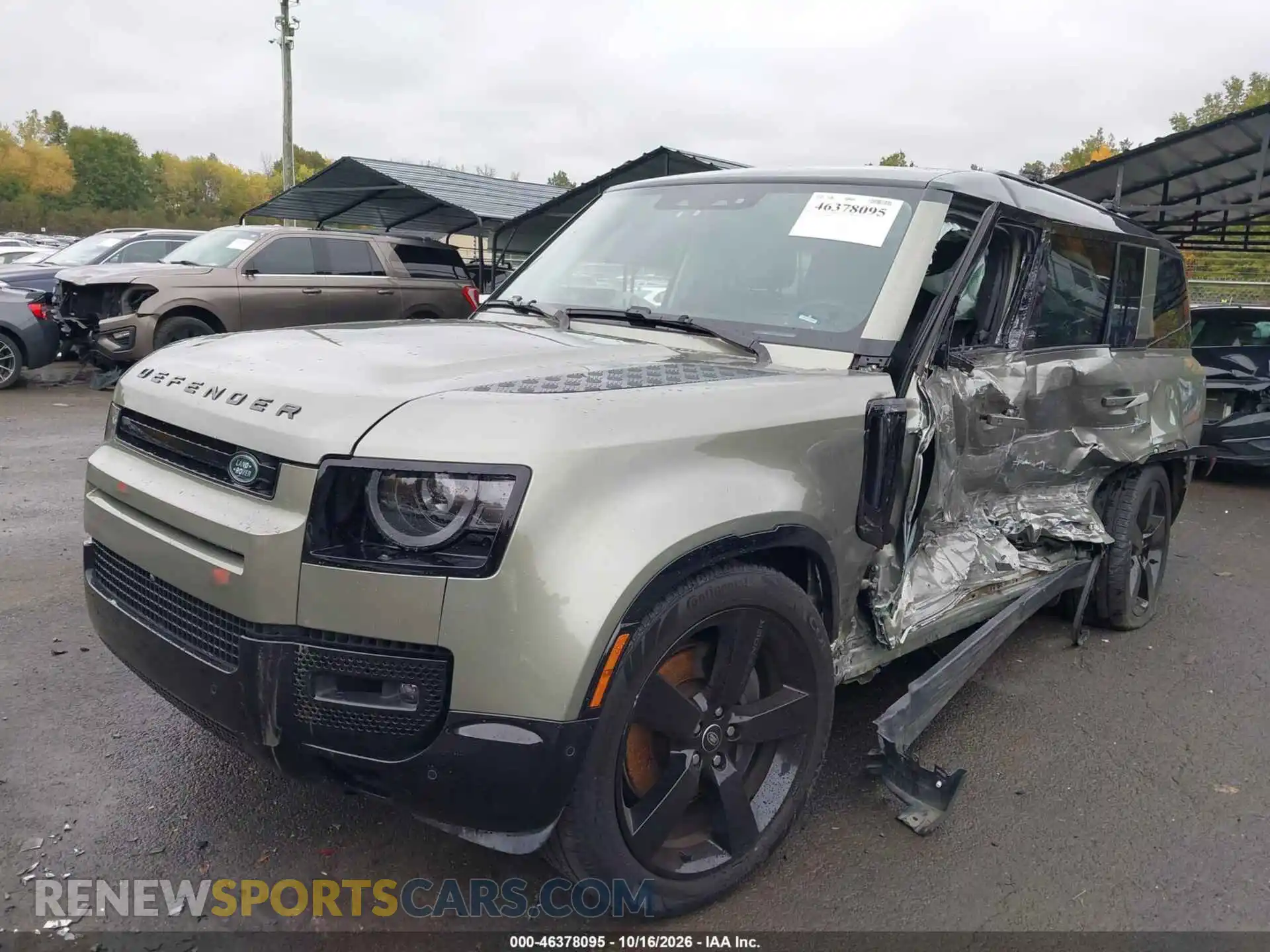 2 Photograph of a damaged car SALE2FEUXS2372217 LAND ROVER DEFENDER 2025