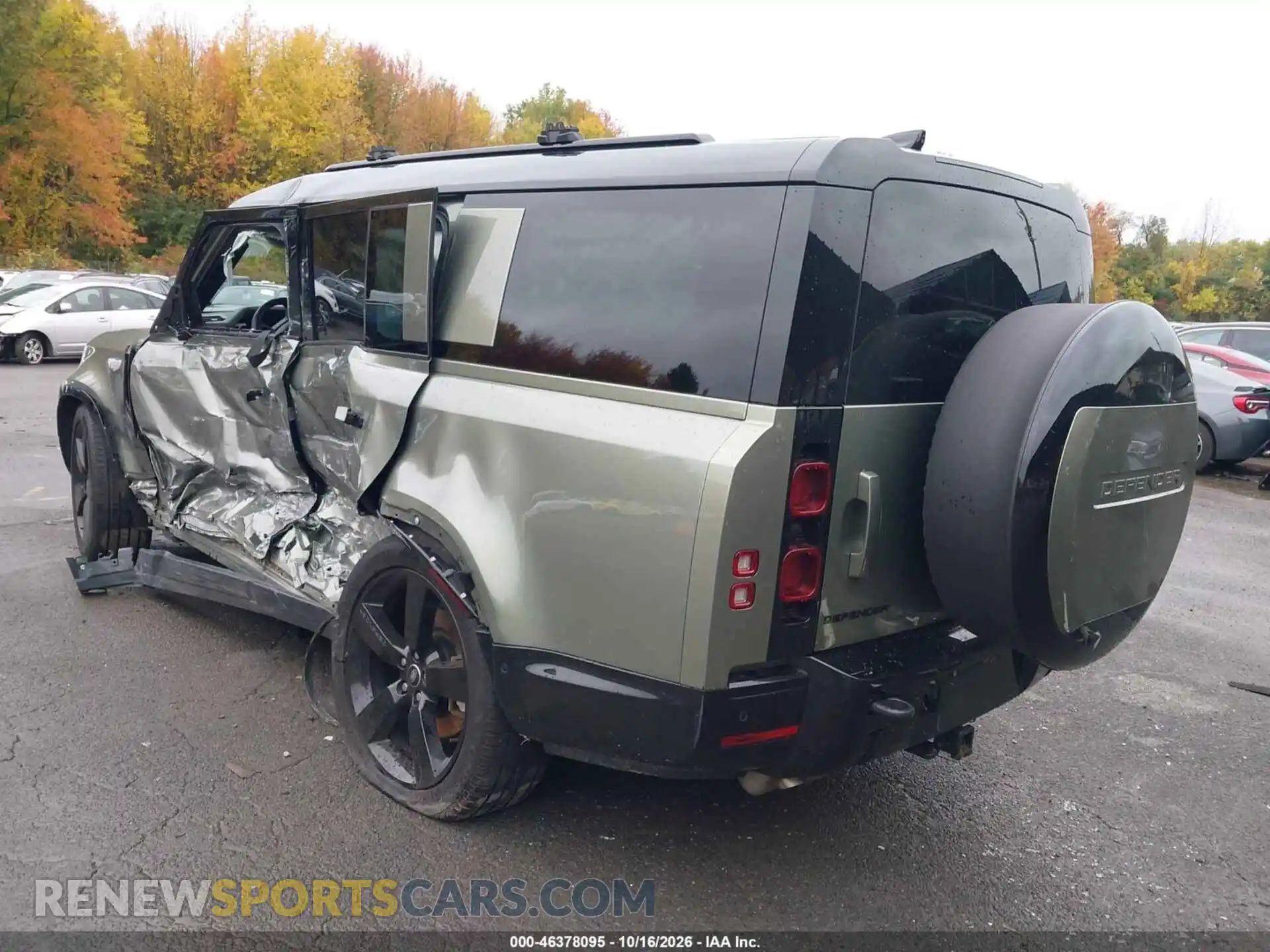 3 Photograph of a damaged car SALE2FEUXS2372217 LAND ROVER DEFENDER 2025