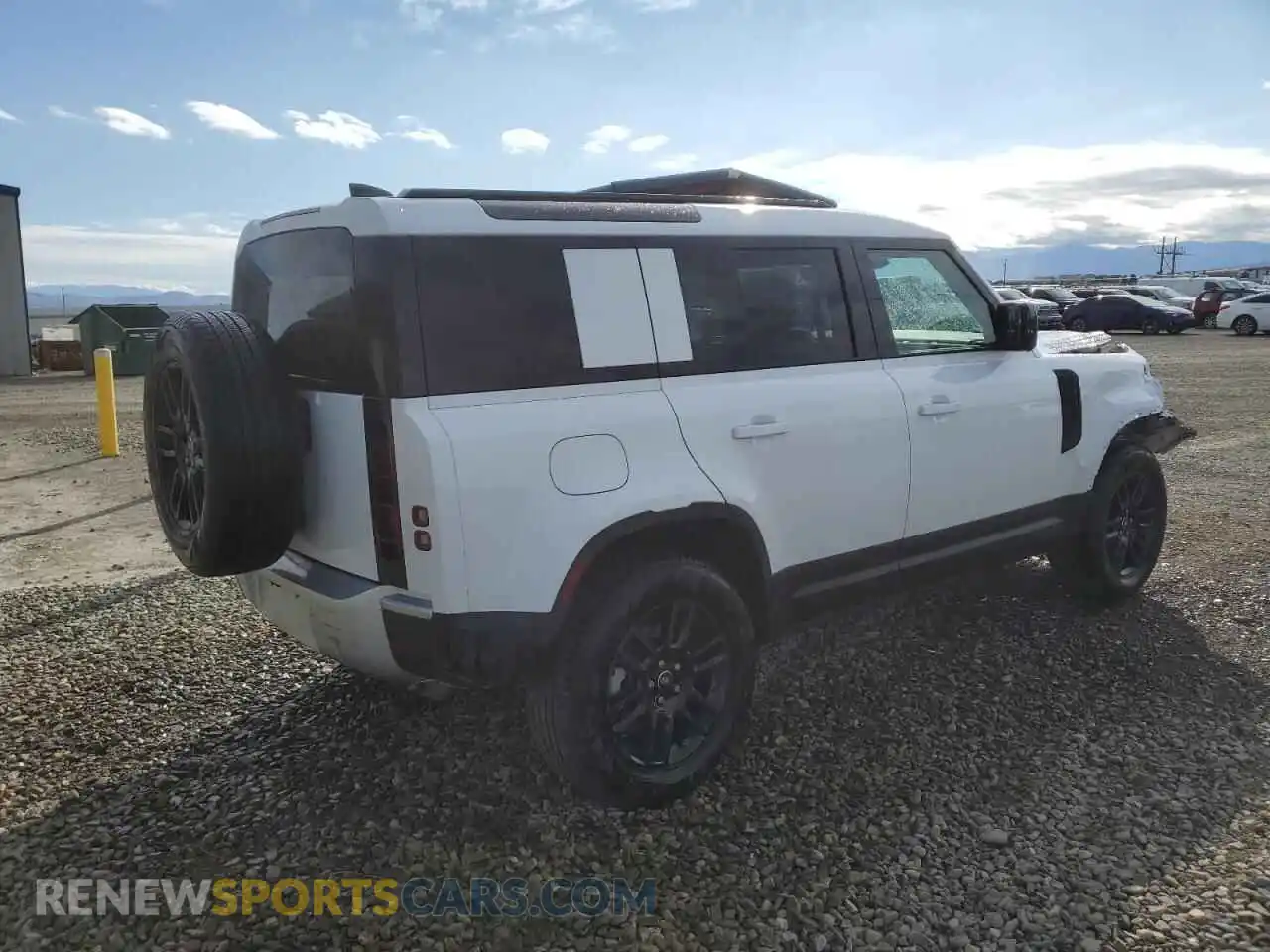 3 Photograph of a damaged car SALEJ7EX0S2398165 LAND ROVER DEFENDER 2025