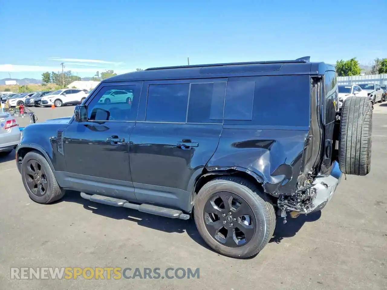 2 Фотография поврежденного автомобиля SALEJ7EX3S2358808 LAND ROVER DEFENDER 2025