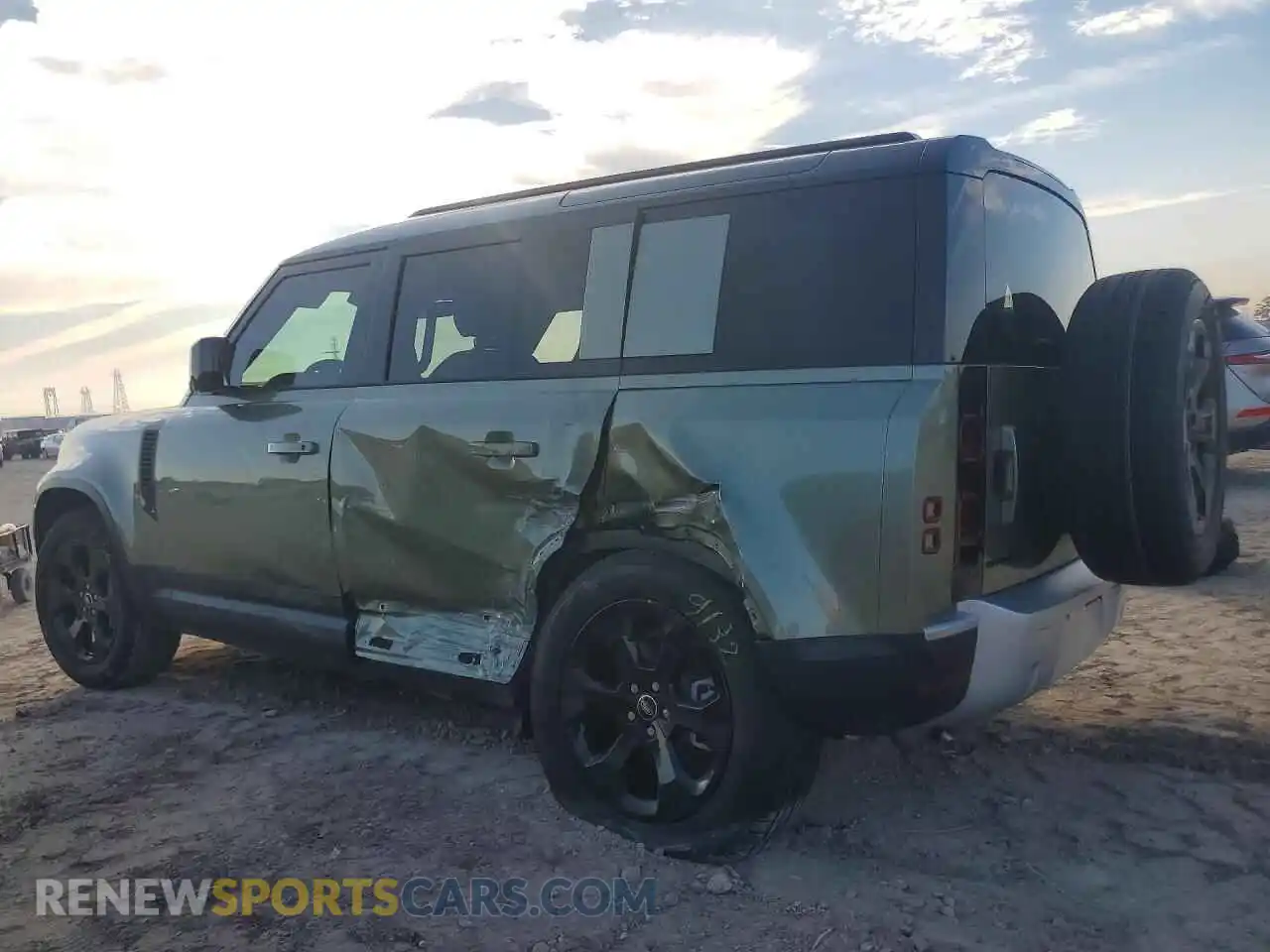 2 Photograph of a damaged car SALEJ7EXXS2428577 LAND ROVER DEFENDER 2025