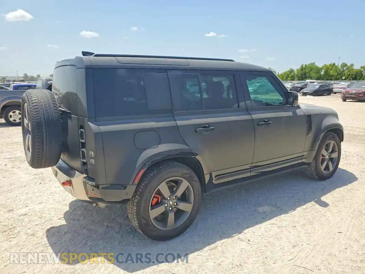 3 Photograph of a damaged car SALEX7EU5S2390230 LAND ROVER DEFENDER 2025