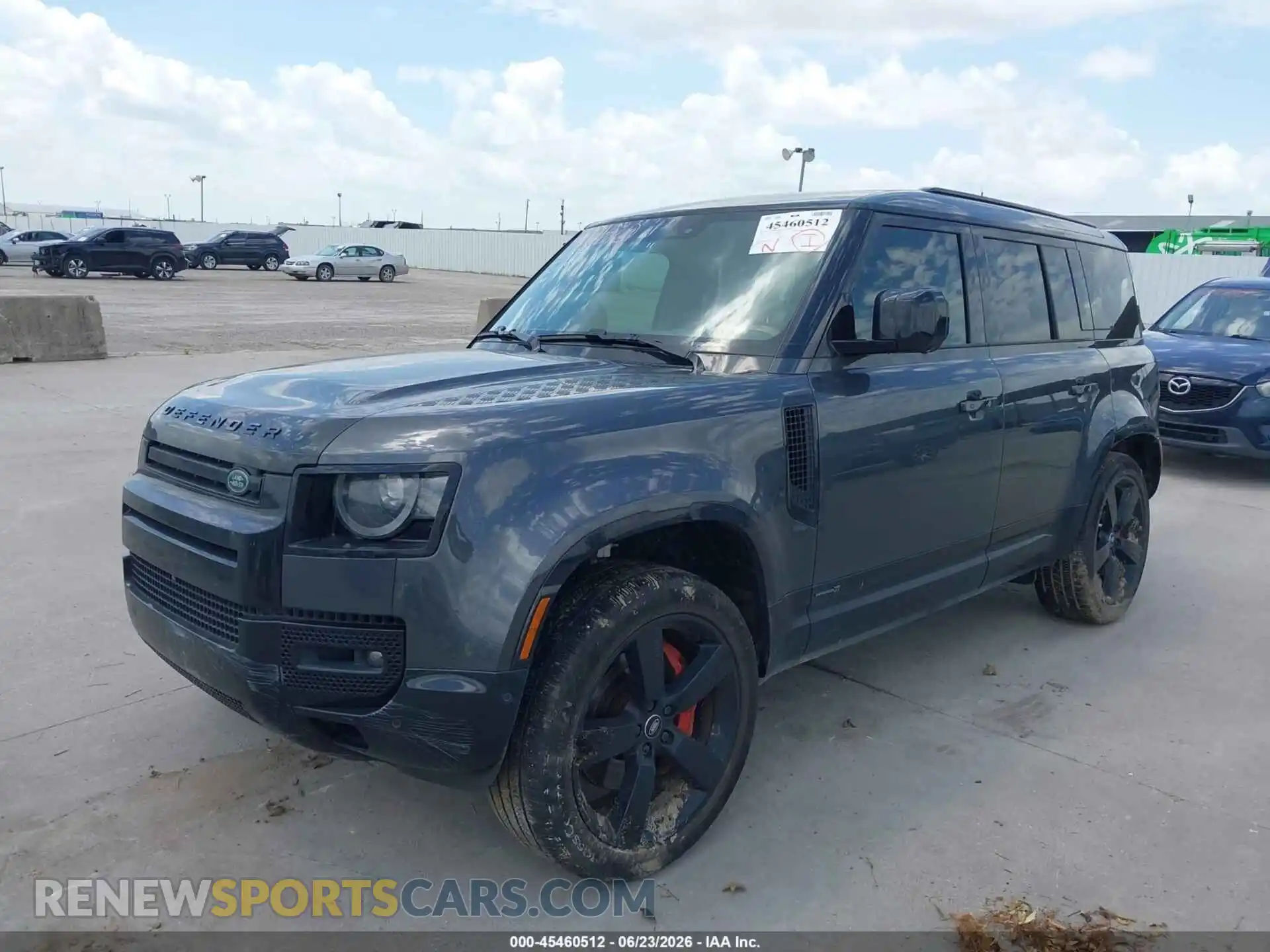 2 Photograph of a damaged car SALEX7EU9S2393597 LAND ROVER DEFENDER 2025