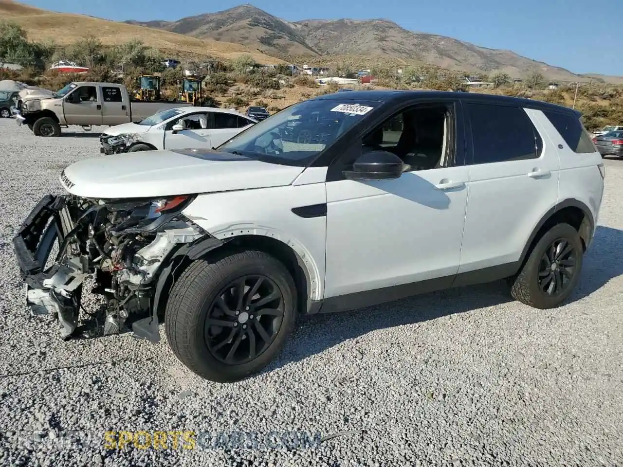 1 Photograph of a damaged car SALCP2FX0KH783410 LAND ROVER DISCOVERY 2019