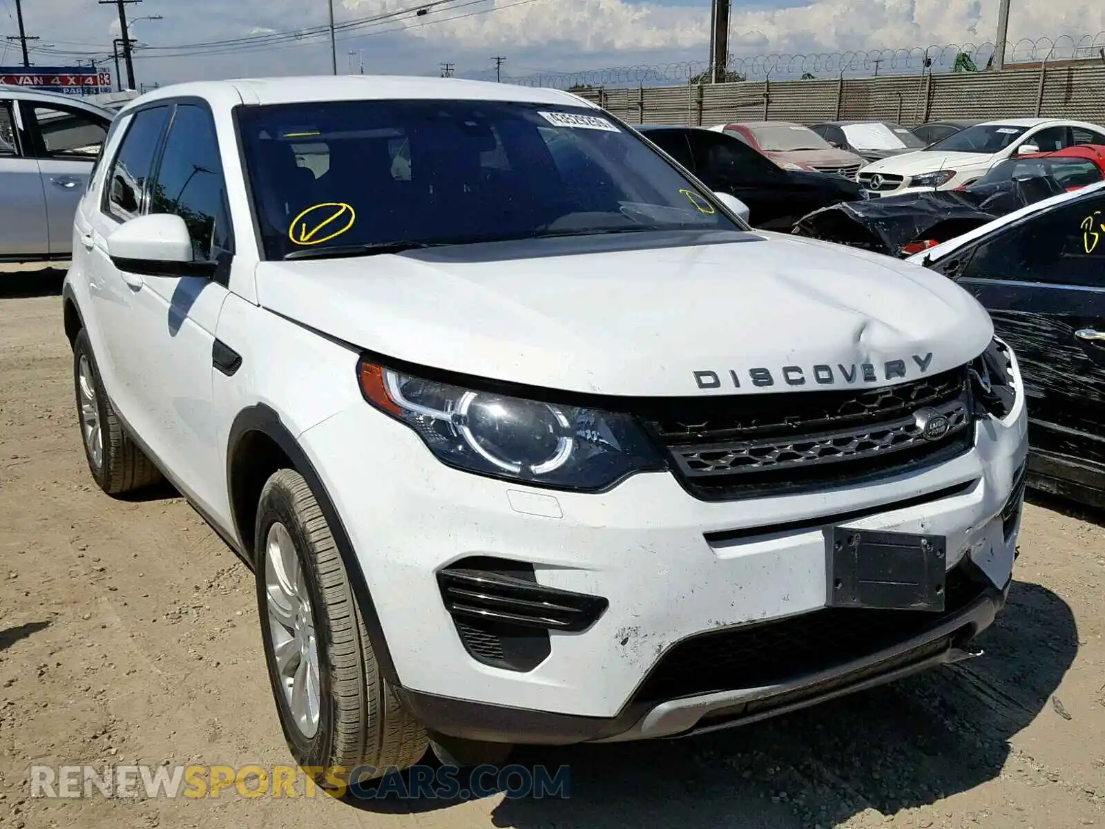 1 fotografías del automóvil dañado SALCP2FX4KH808602 LAND ROVER DISCOVERY 2019