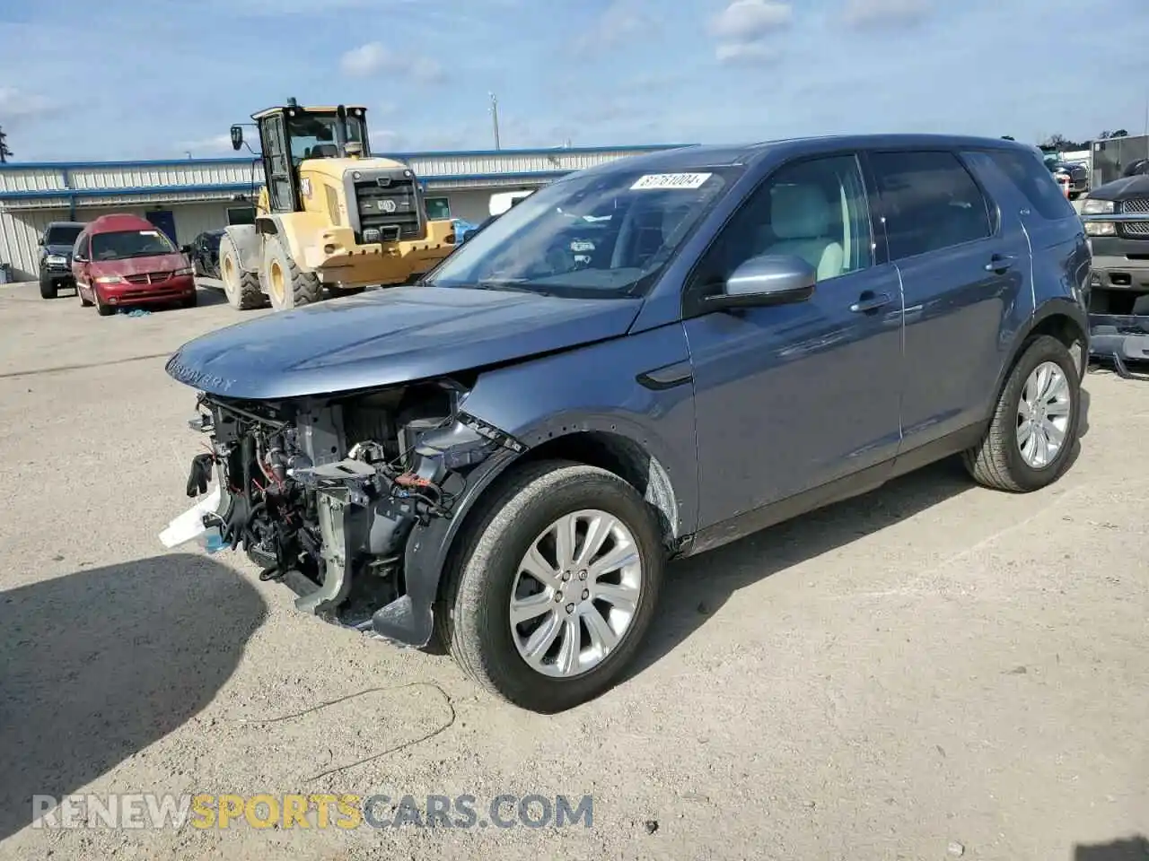 1 Photograph of a damaged car SALCP2FX4KH814268 LAND ROVER DISCOVERY 2019