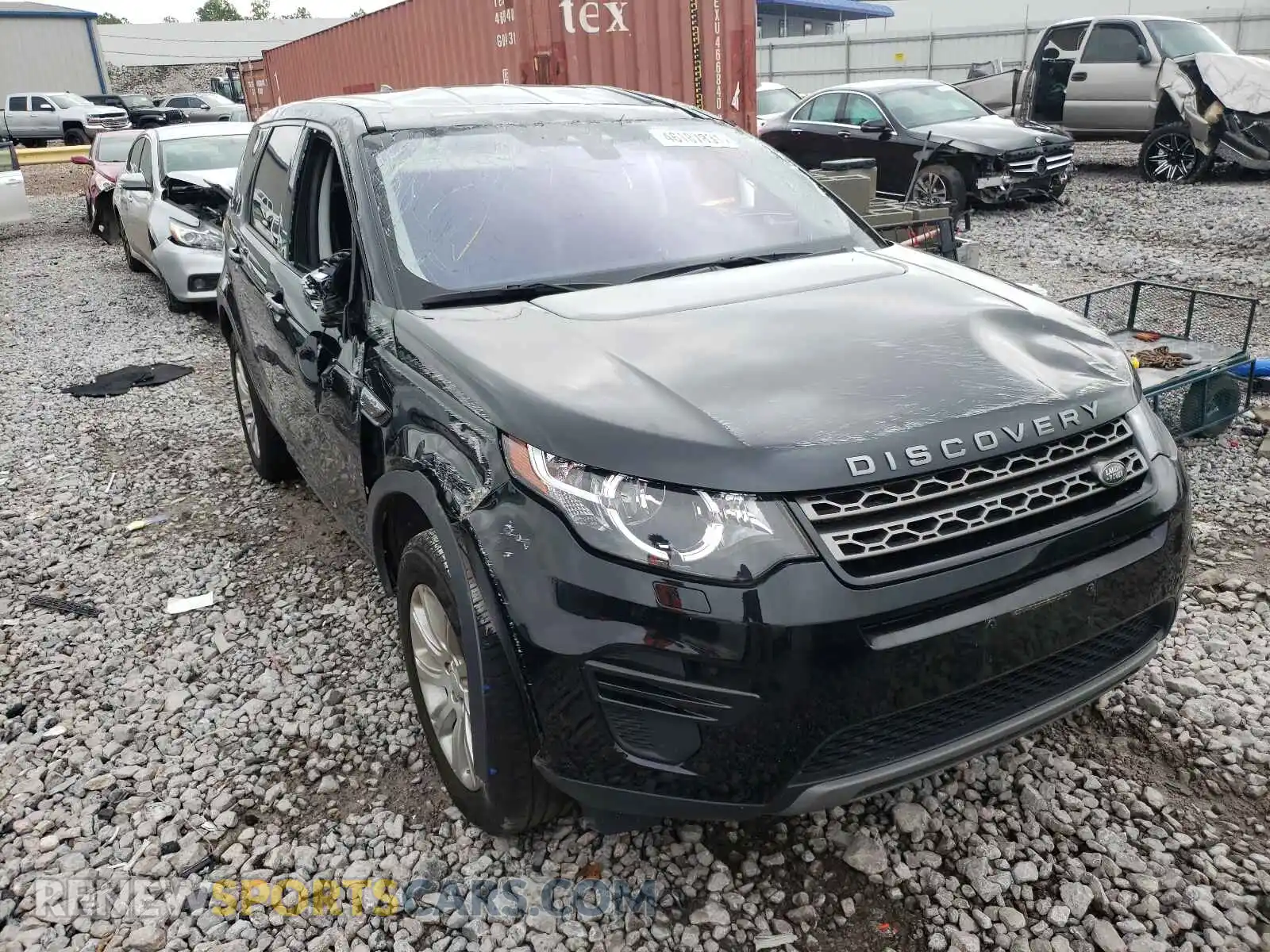 1 Photograph of a damaged car SALCP2FX6KH810030 LAND ROVER DISCOVERY 2019