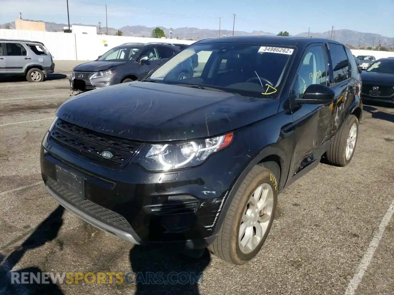 2 Photograph of a damaged car SALCP2FXXKH800889 LAND ROVER DISCOVERY 2019