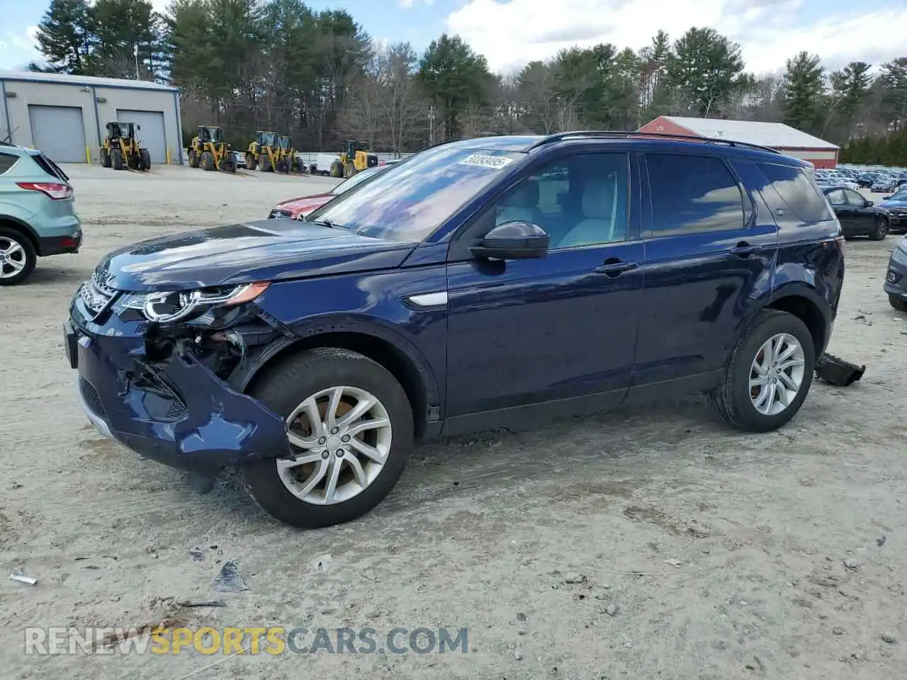 1 Photograph of a damaged car SALCR2FX0KH803732 LAND ROVER DISCOVERY 2019