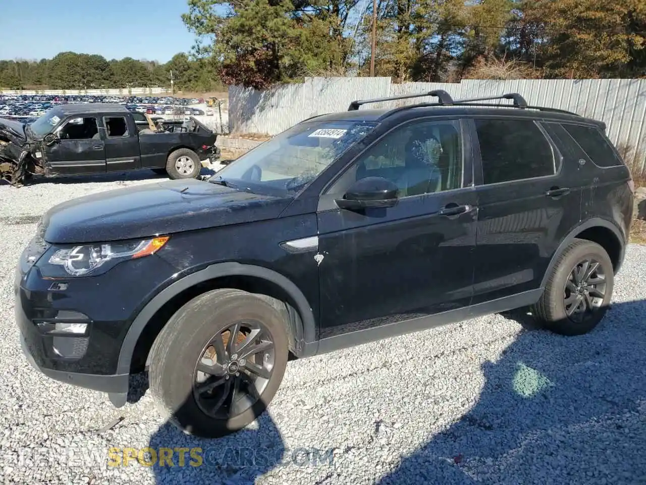 1 Photograph of a damaged car SALCR2FX4KH792153 LAND ROVER DISCOVERY 2019
