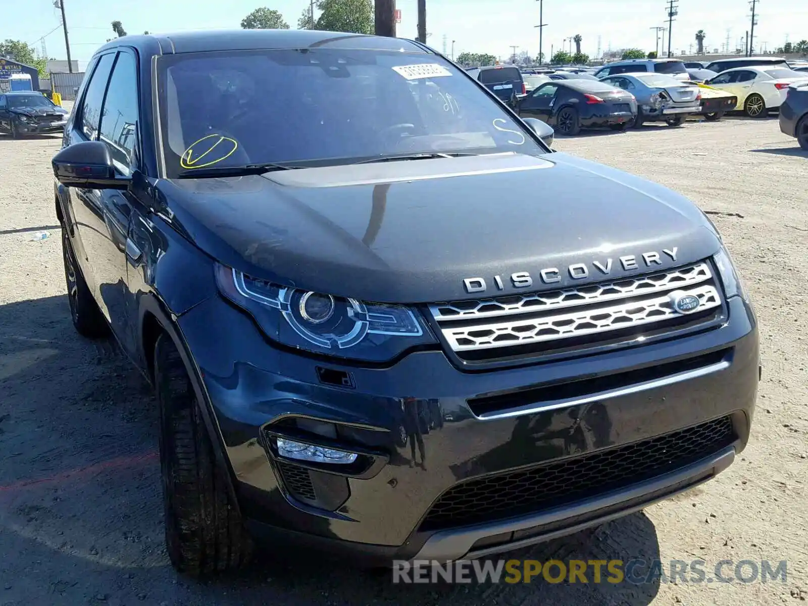 1 Photograph of a damaged car SALCR2FX5KH799578 LAND ROVER DISCOVERY 2019