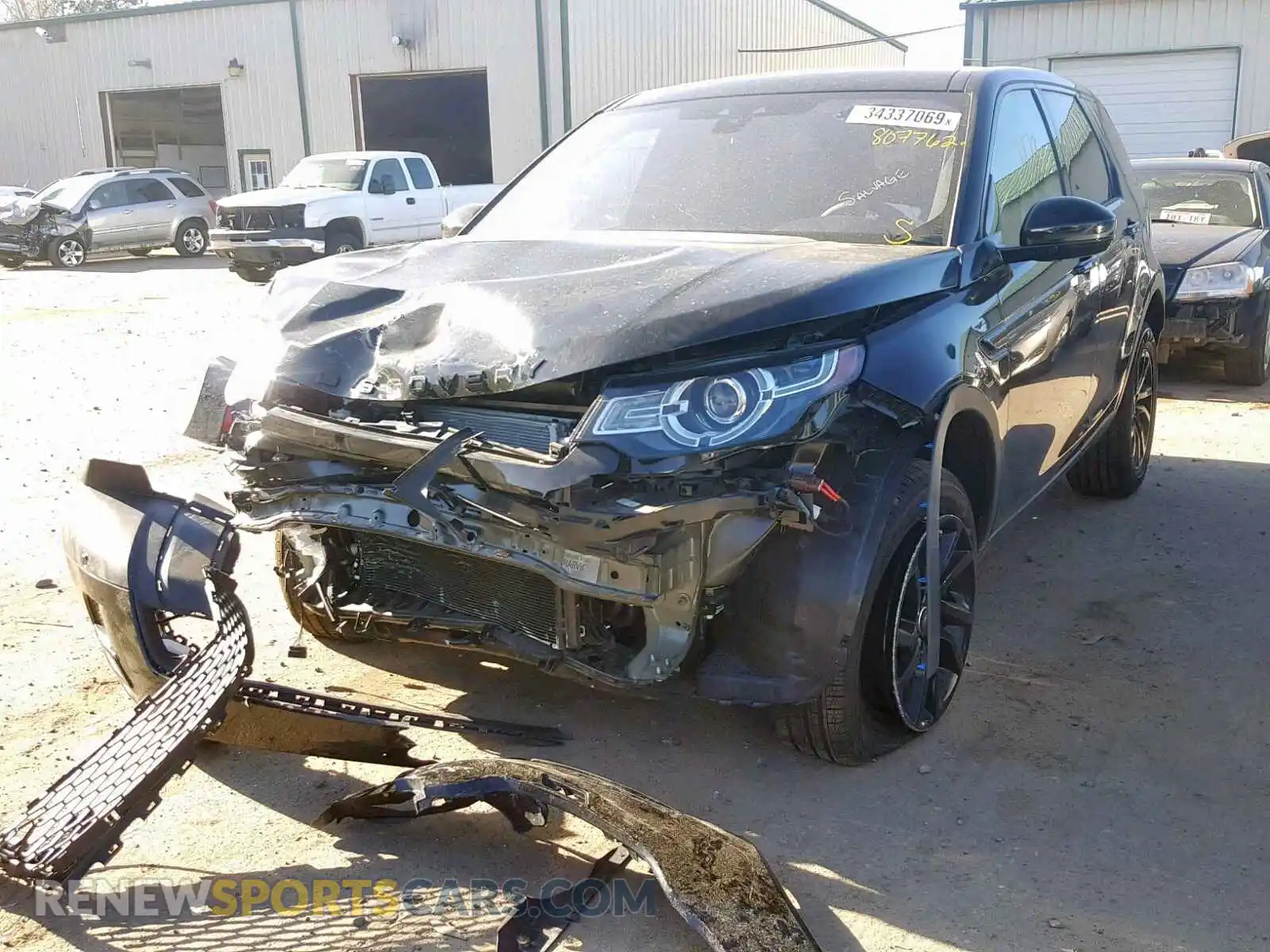 2 Photograph of a damaged car SALCR2FX7KH807762 LAND ROVER DISCOVERY 2019
