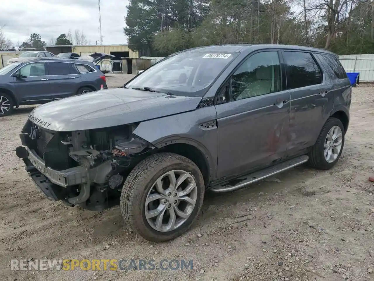 1 Photograph of a damaged car SALCR2FX7KH813593 LAND ROVER DISCOVERY 2019