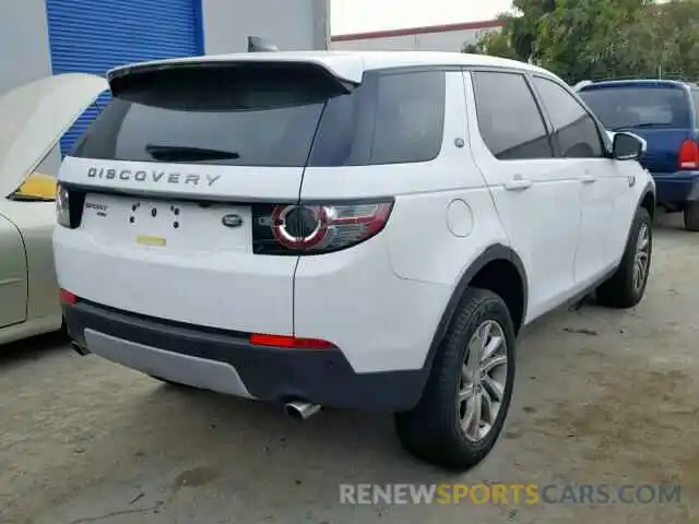 4 Photograph of a damaged car SALCR2FXXKH790634 LAND ROVER DISCOVERY 2019