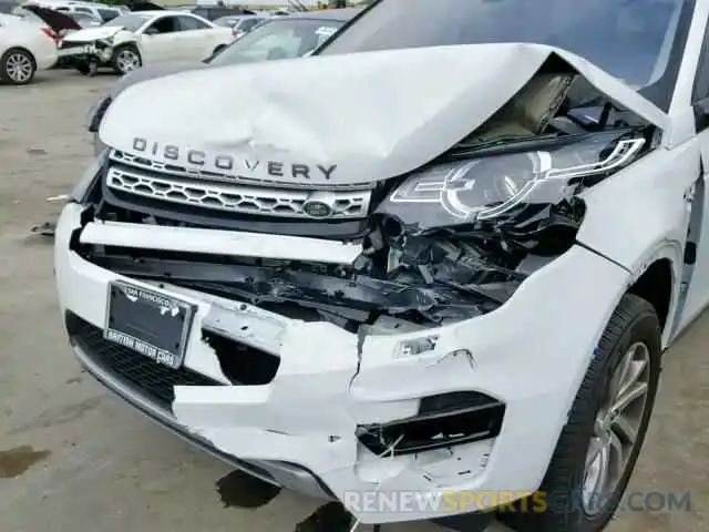 9 Photograph of a damaged car SALCR2FXXKH790634 LAND ROVER DISCOVERY 2019