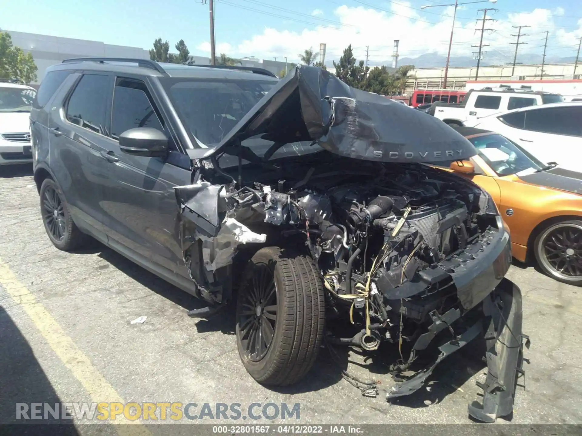 1 fotografías del automóvil dañado SALRG2RV0KA087658 LAND ROVER DISCOVERY 2019