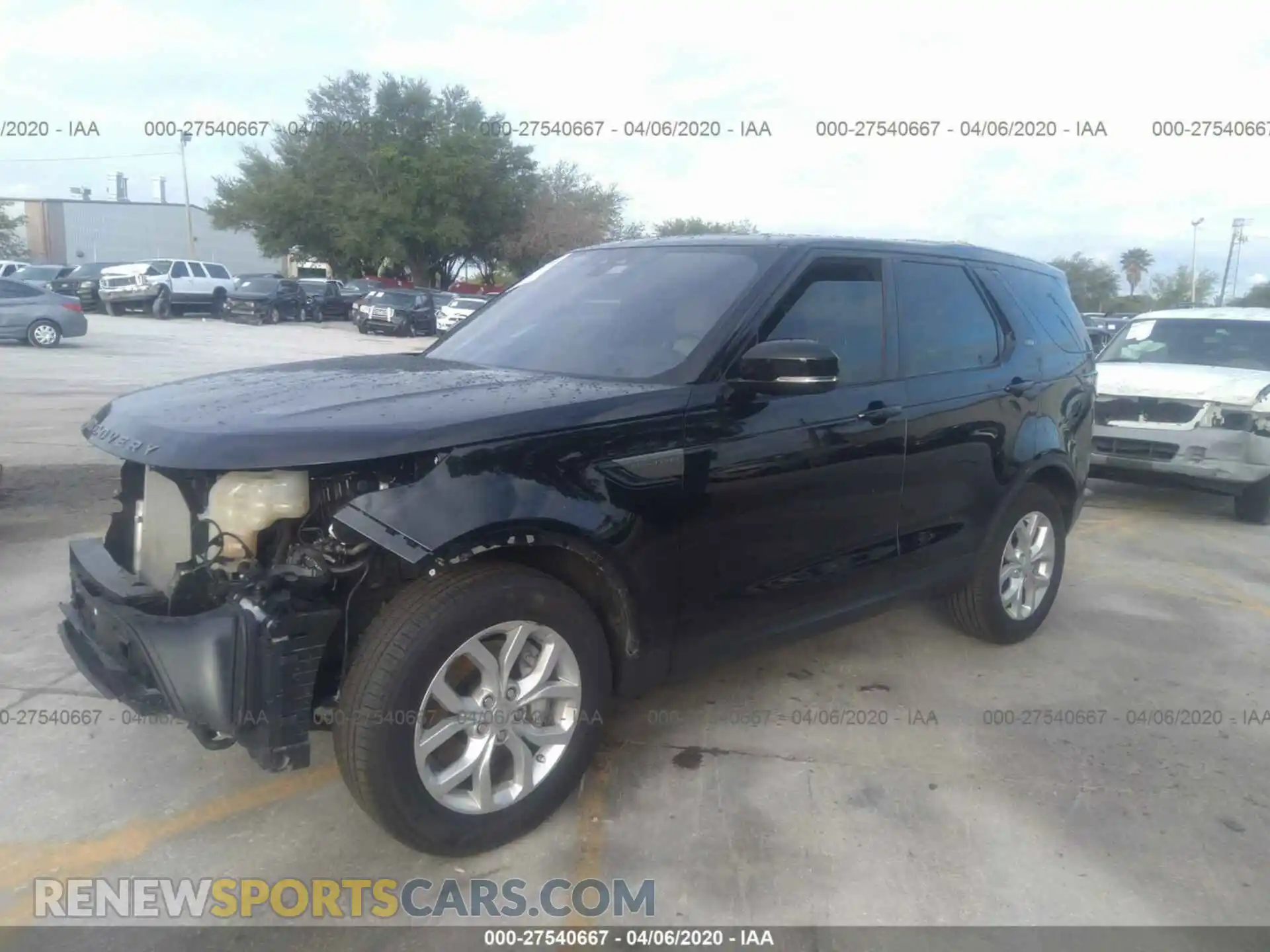 2 Фотография поврежденного автомобиля SALRG2RV6KA093819 LAND ROVER DISCOVERY 2019