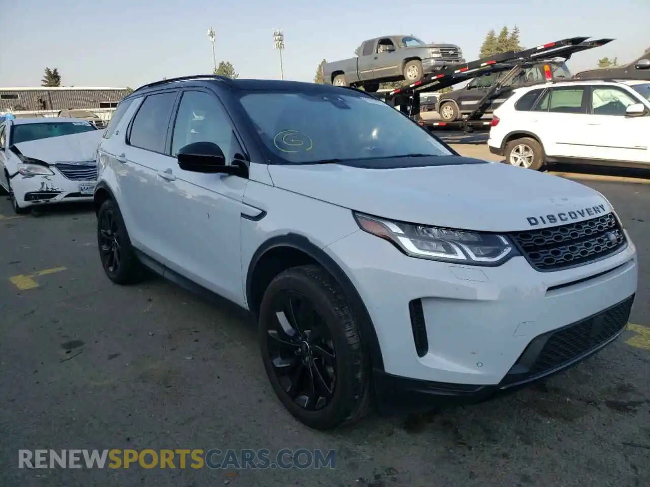 1 Photograph of a damaged car SALCJ2FX2LH866341 LAND ROVER DISCOVERY 2020