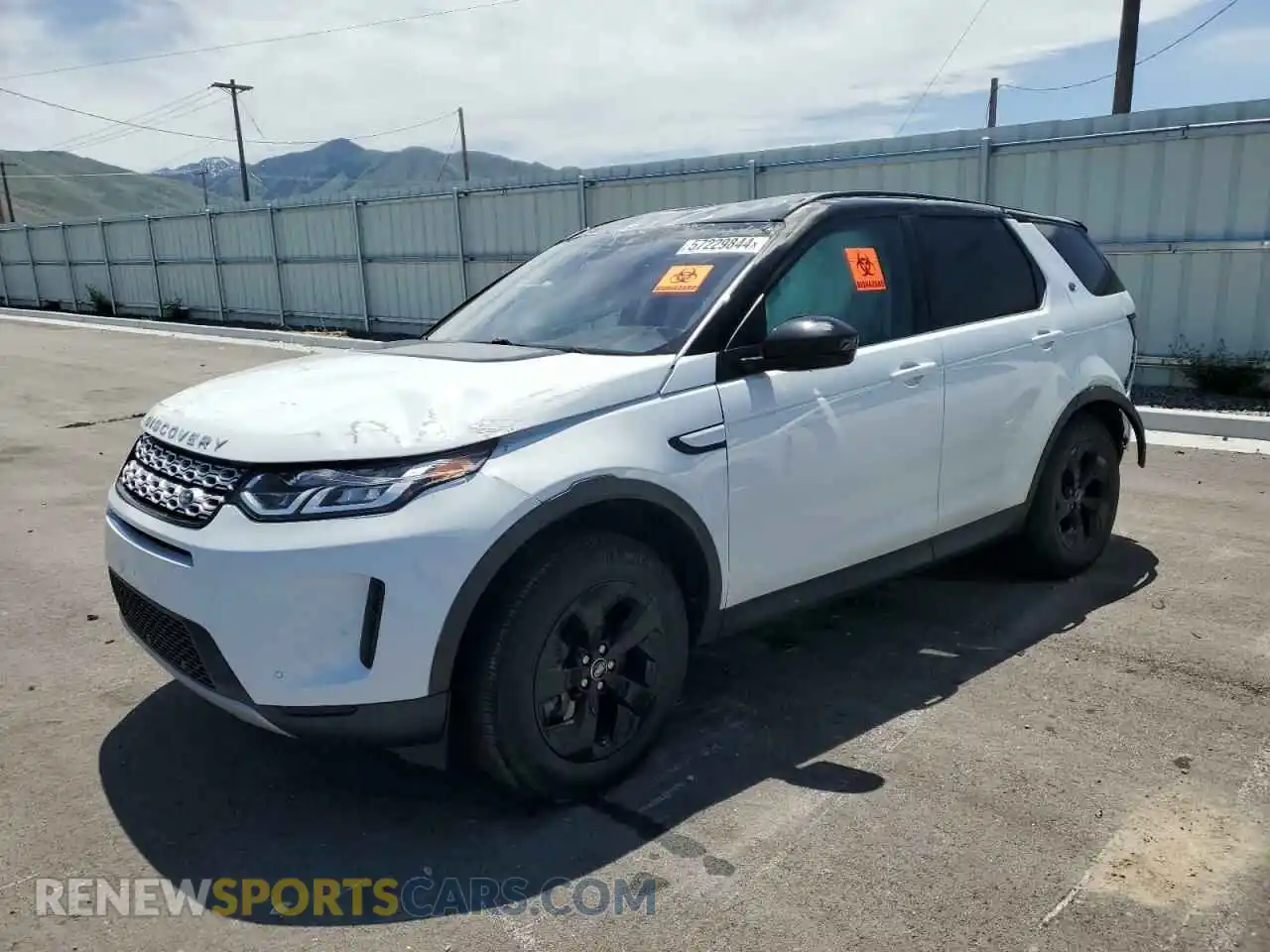 1 Photograph of a damaged car SALCJ2FX7LH837708 LAND ROVER DISCOVERY 2020