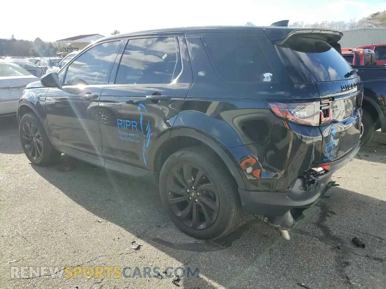 2 Photograph of a damaged car SALCJ2FX7LH878324 LAND ROVER DISCOVERY 2020