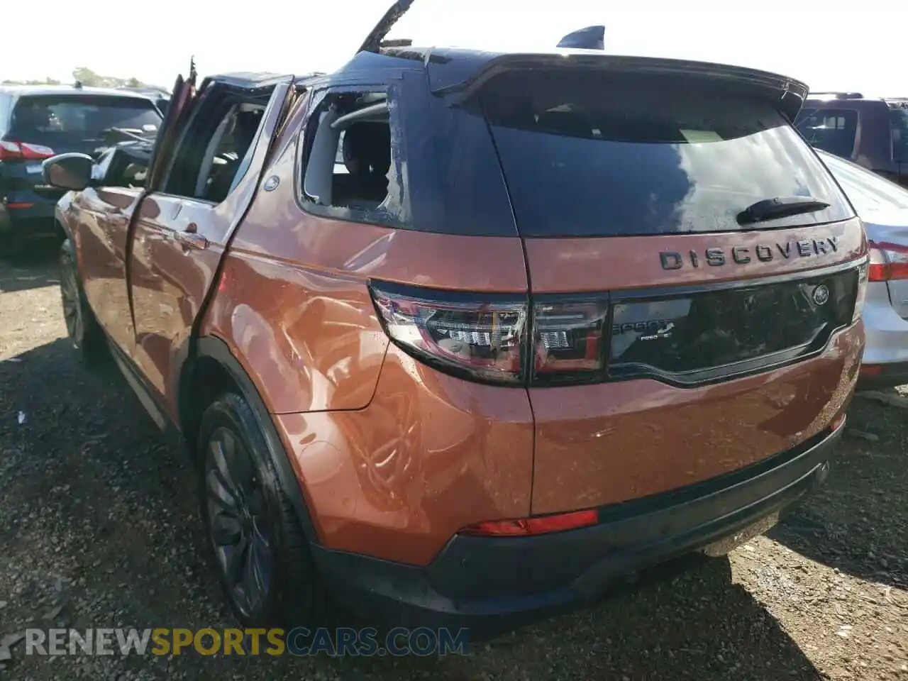 3 Photograph of a damaged car SALCJ2FX8LH880809 LAND ROVER DISCOVERY 2020