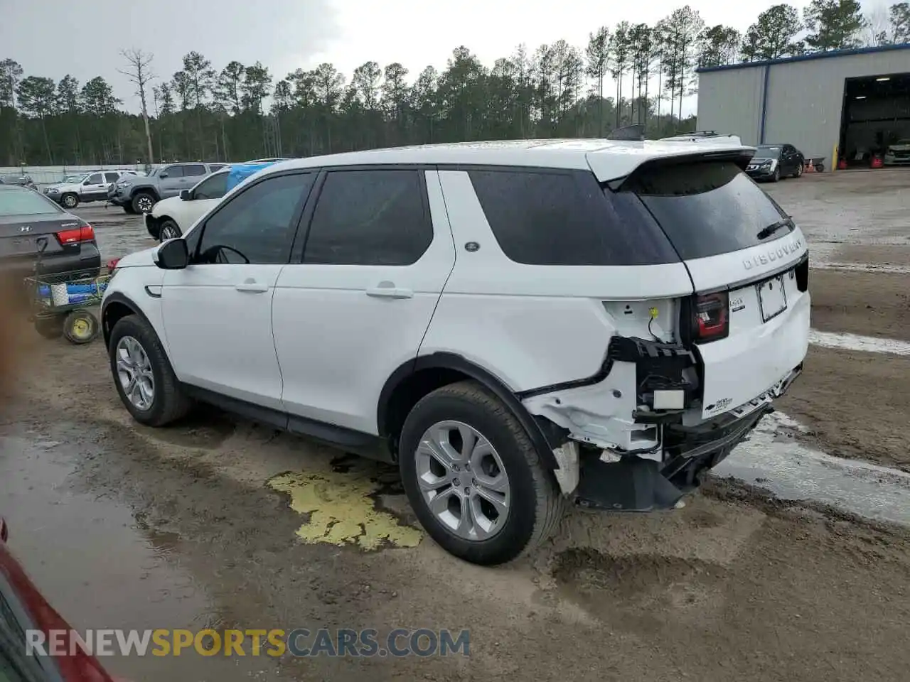 2 Photograph of a damaged car SALCJ2FX9LH833983 LAND ROVER DISCOVERY 2020
