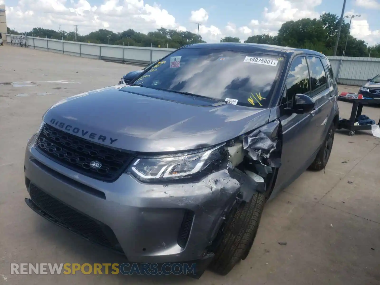 2 Photograph of a damaged car SALCK2FX1LH880289 LAND ROVER DISCOVERY 2020