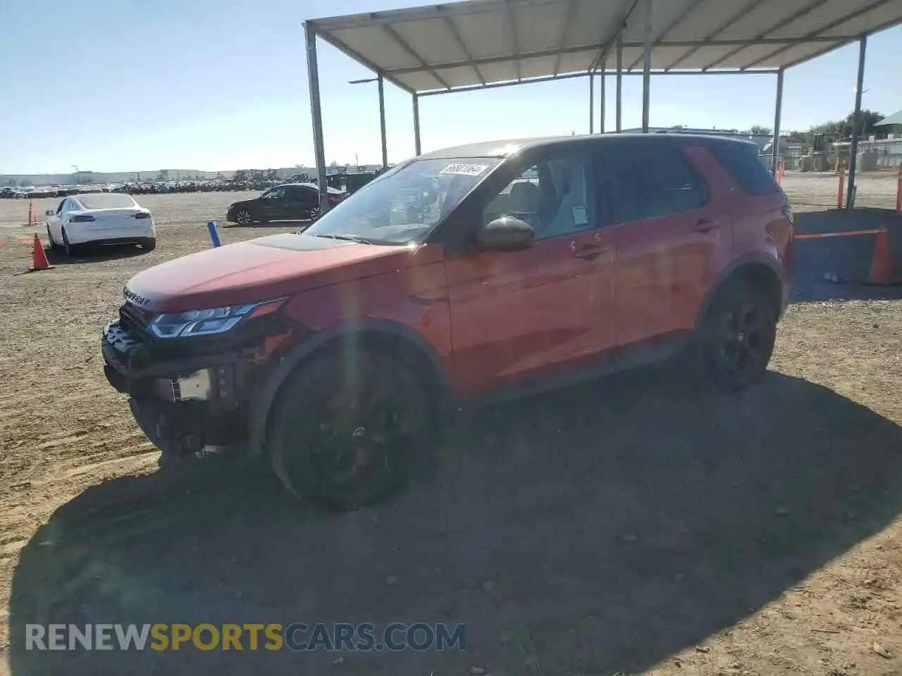 1 Photograph of a damaged car SALCK2FX3LH882500 LAND ROVER DISCOVERY 2020