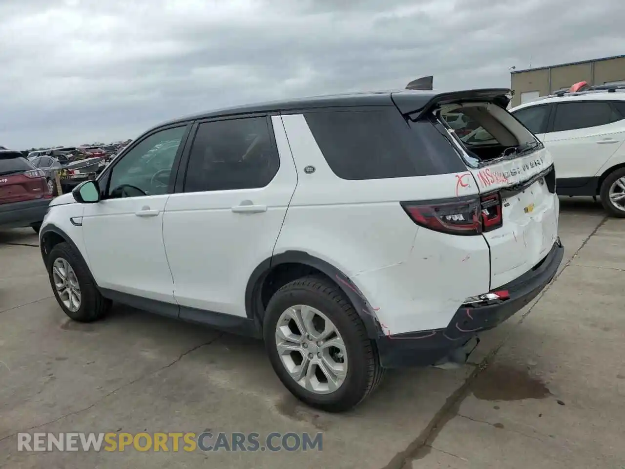 2 fotografías del automóvil dañado SALCK2FX8LH846527 LAND ROVER DISCOVERY 2020